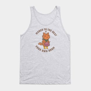 Drum Cat Tank Top